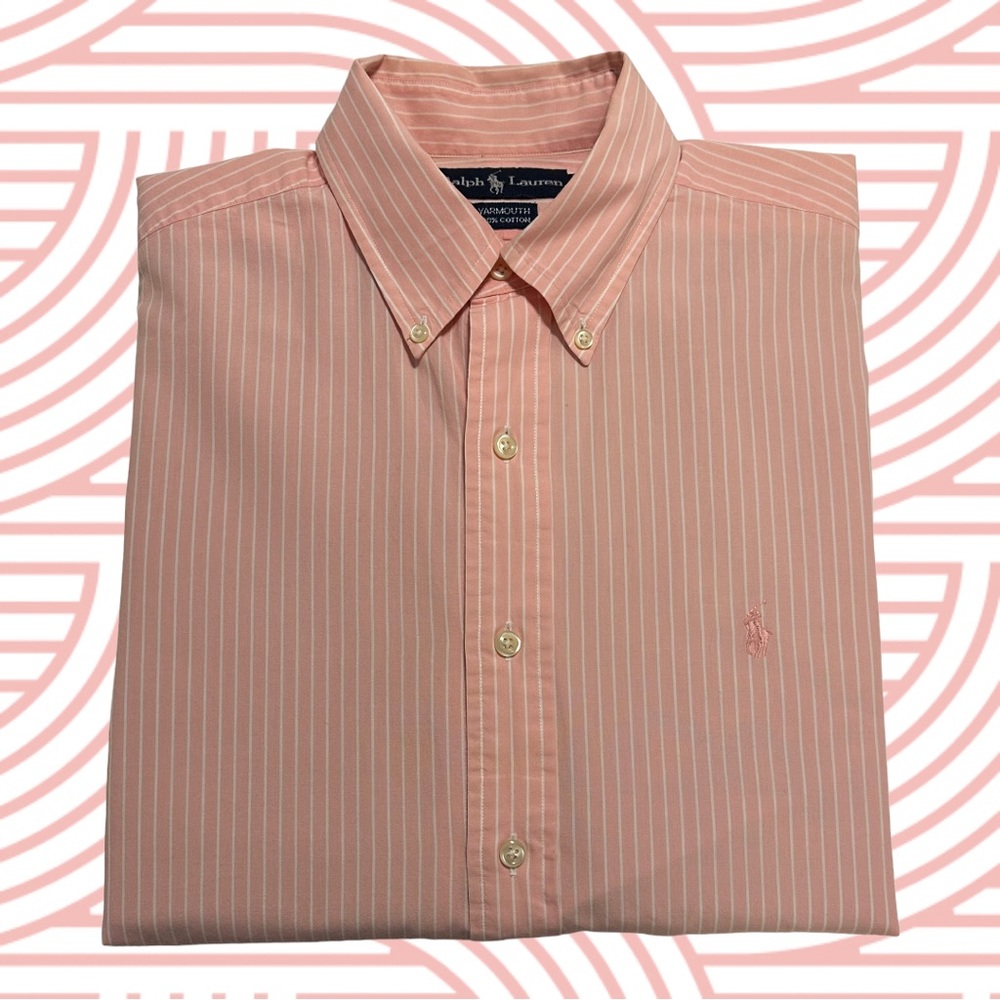 Men’s Vintage Polo Ralph Lauren Casual Button Down Shirt